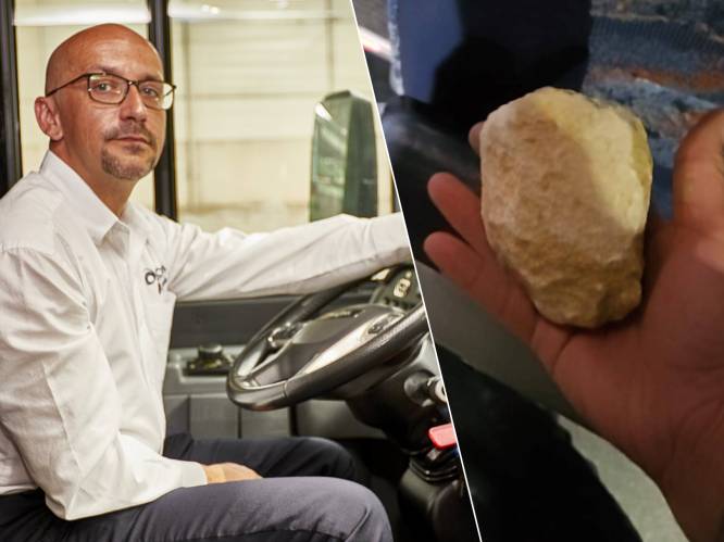 Onbekenden gooien steen door voorruit van Vlaamse bus met 49 passagiers: “Wat als ik was gecrasht?”
