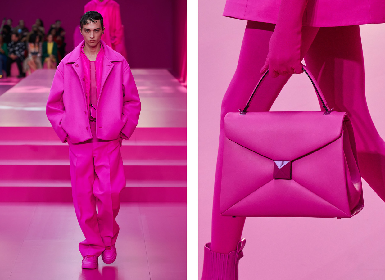 Explosieven Graden Celsius Depressie Schokkend roze, het bestaat in de mode – en zeker dit najaar