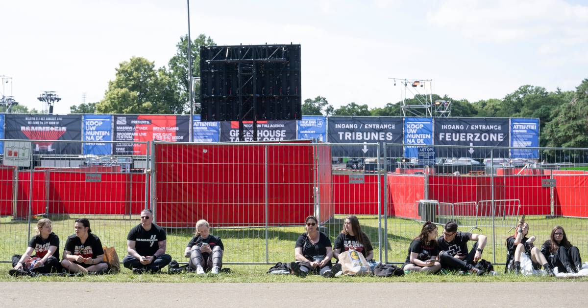 Un monde de différence après une flaque de boue au concert de Rammstein, car voici le Sonne !  (Mais aussi un embouteillage sur l’A15) |  Nimègue