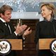 Clinton en Kouchner verzetten zich tegen directe gesprekken met Hamas