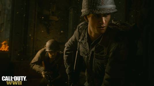 Screenshot uit 'Call of Duty: WWII'