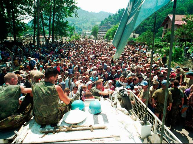 Geheime deal belette luchtsteun voor Srebrenica
