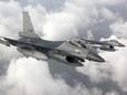 Een F-16.