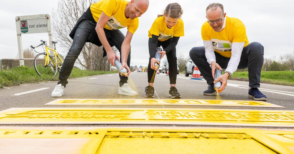 Westland kleurt geel tijdens eerste etappe Tour de France Femmes ‘Heel