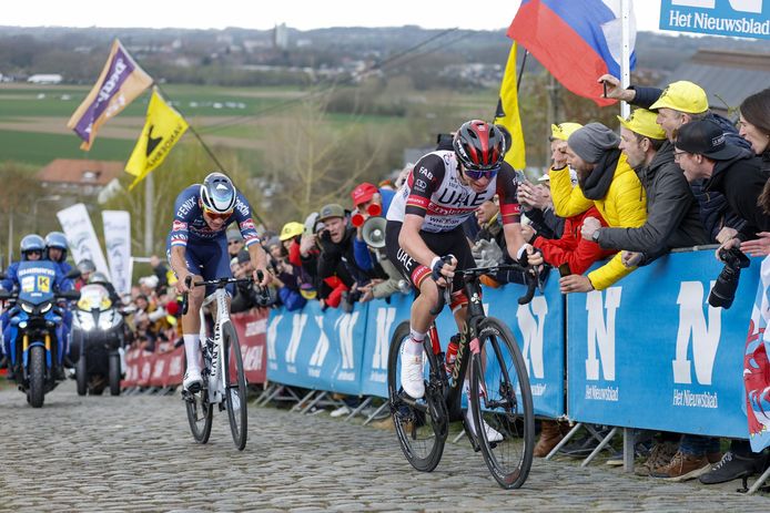 Pogacar werd uiteindelijk vierde in de vorige editie van de Ronde van Vlaanderen