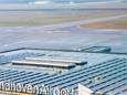 Op het dak van de terminal van Eindhoven Airport is ruimte voor 1068 extra zonnepanelen.