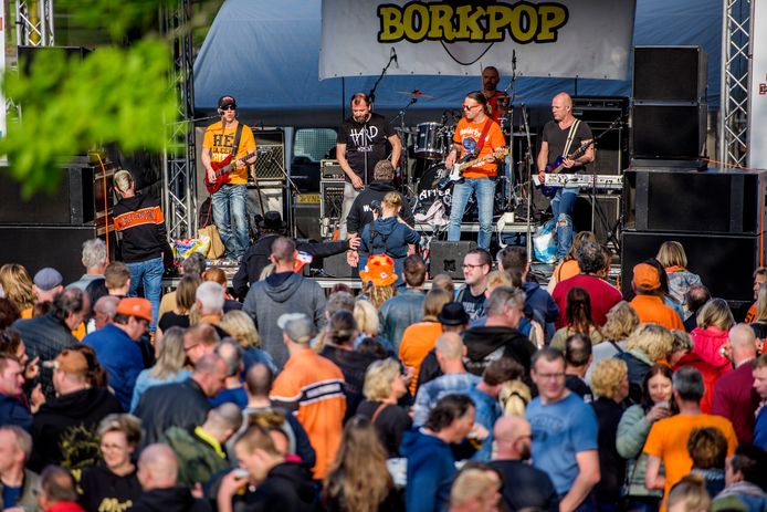 Borkpop bij vv Baardijk in 2018.