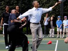 Basketbalshirt Obama levert 120.000 dollar op