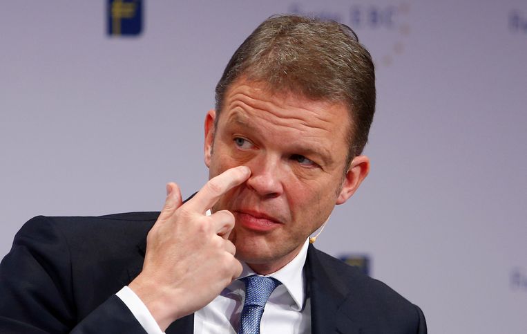 Topman Christian Sweing van Deutsche Bank. Beeld REUTERS