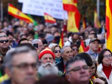Des milliers de sympathisants d’extrême droite manifestent contre le gouvernement espagnol