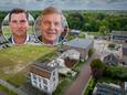 De discussie om de toekomst van het voormalige en verpauperde pand van Welkoop in Steenwijk zit in een impasse. Eigenaar Wopke Klaver (rechts) onderneemt geen actie zo lang wethouder Bram Harmsma (links) in functie is.