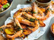 Wat Eten We Vandaag: Gegrilde scampi met chimichurri