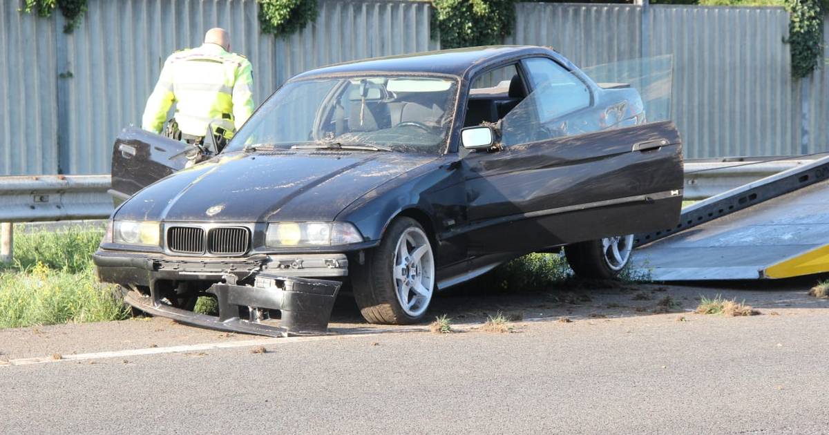 Automobilist gewond bij eenzijdig ongeval op A1 bij Enter.