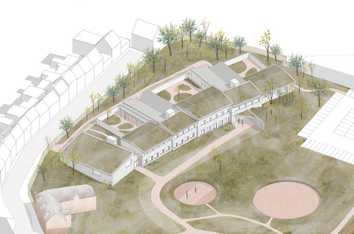 Deze maand starten de voorbereidende werken voor de nieuwbouw van de afdeling jeugdpsychiatrie.