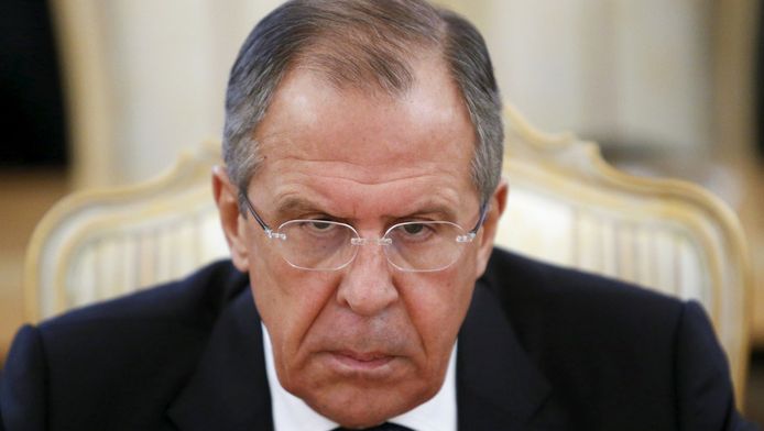 Le ministre russe des Affaires étrangères Sergei Lavrov.