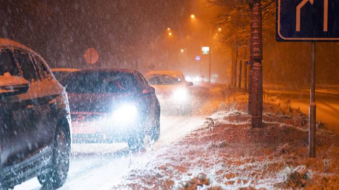 KNMI waarschuwt voor gladheid door sneeuw en ijzel in zuidoosten, code geel voor Limburg
