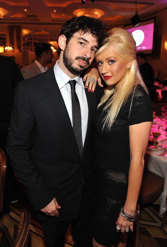 Christina Aguilera en Jordan Bratman.