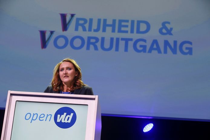 Open Vld-voorzitter Gwendolyn Rutten.