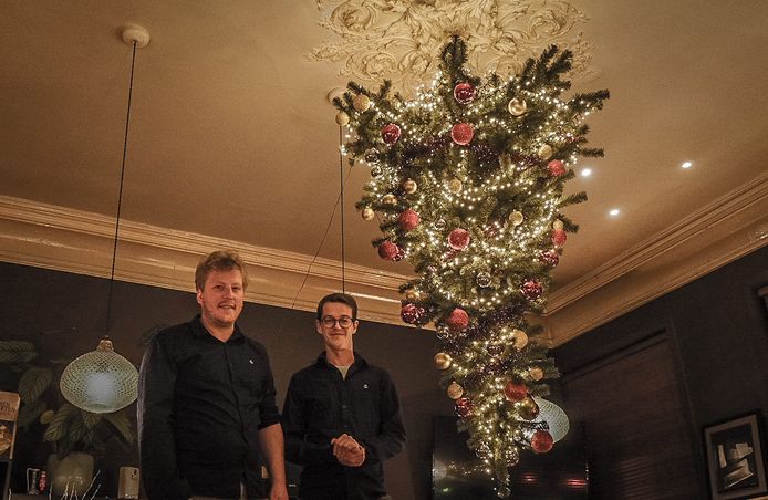 lokaal Vrijlating scheren Wereld op zijn kop door corona? Bewonder omgekeerde kerstboom in Het  Paleitje en win prijzen | Kortrijk | hln.be