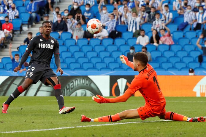 Myron Boadu is gevaarlijk namens AS Monaco.