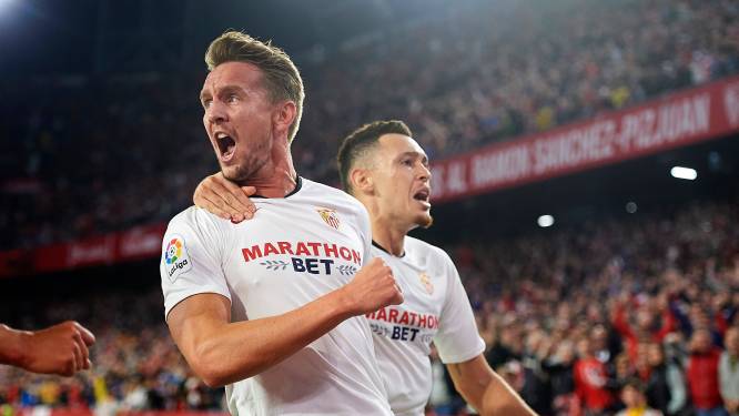 Sevilla-ploeggenoten dolblij voor opgeluchte Luuk de Jong