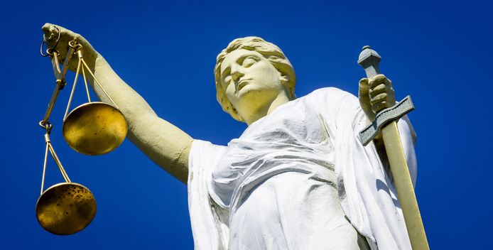 Vrouwe Justitia.