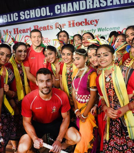Les Red Lions visitent une école de Bhubaneswar: "Le plus bel accueil jamais connu"