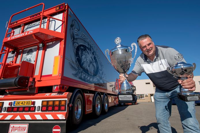 Stijnis Verbeek heeft volgens de Truckstarverkiezing de mooiste truck van Nederland.