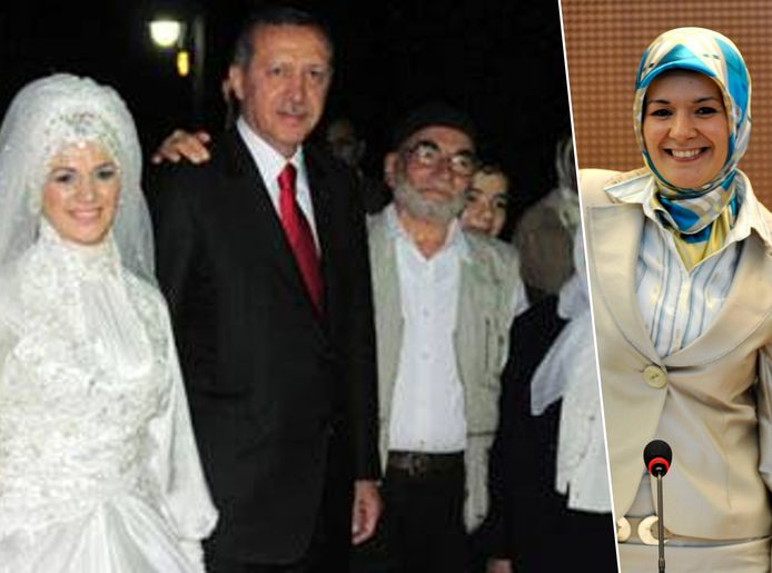 Op het trouwfeest van de Belgische ex-politica Mahinur Özdemir in 2010 was de Turkse president Erdogan één van de genodigden.