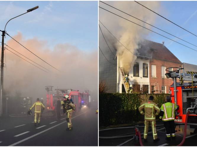 VIDEO: Loft en appartement vernield bij hevige brand in Ingelmunster