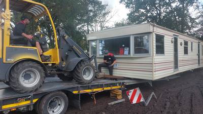 Onrust op camping waar caravan uitbrandde: ‘Opeens komt dit plan uit de lucht vallen’