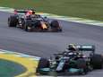 Verstappen na slechte start tweede achter Bottas, knappe opmars Hamilton