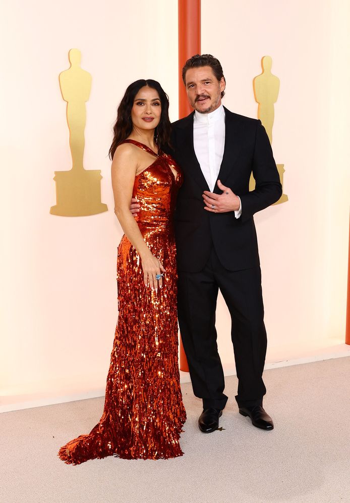 Salma Hayek et Pedro Pascal