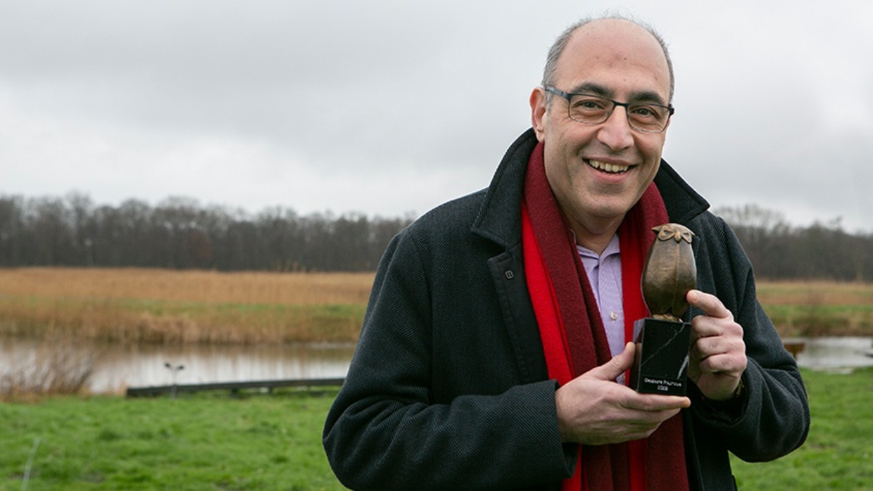 Adnan Tekin werd vorig jaar verkozen tot Groenste Politicus van 2018.  Beeld Natuurmonumenten