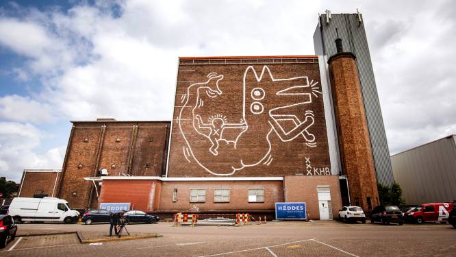 Restauratie muurschildering Keith Haring in West begint