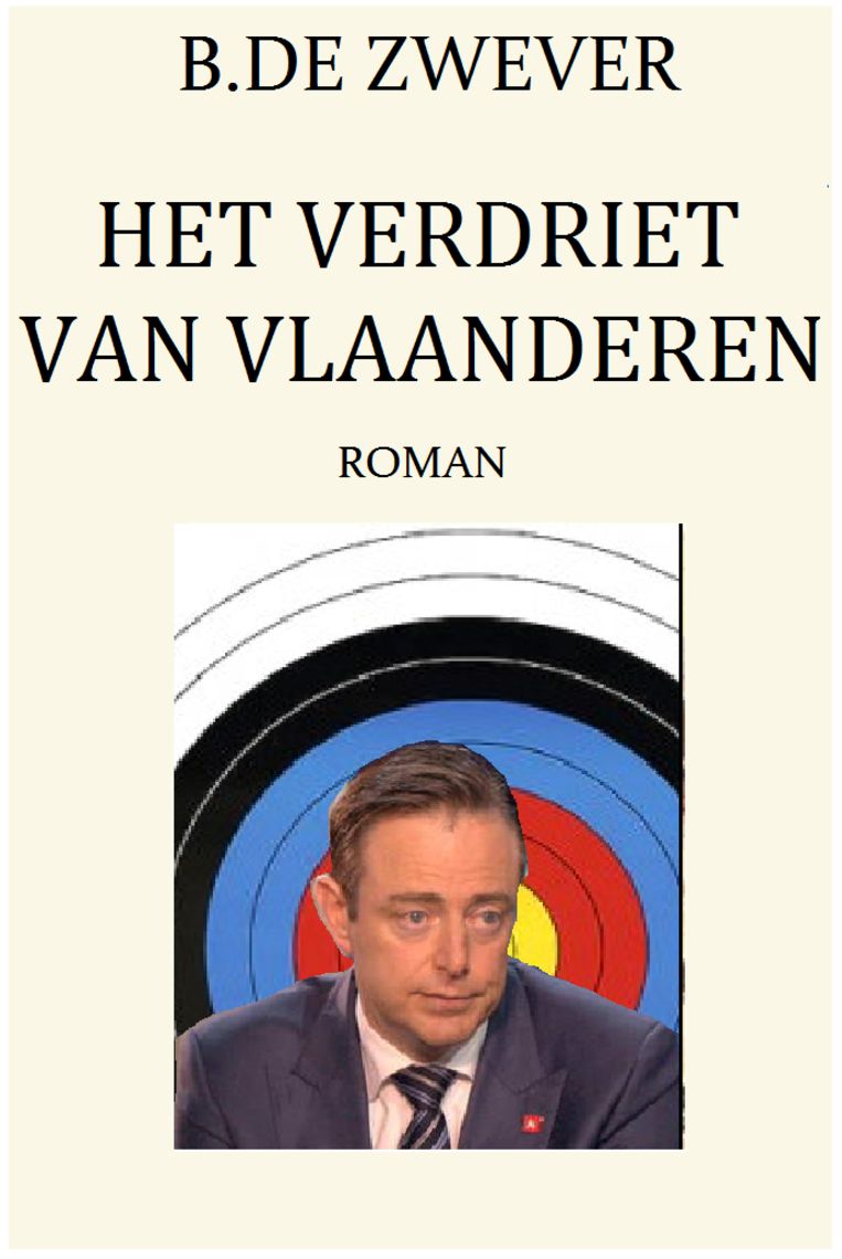 Op Sofie Van Himbeecks blog staat Bart De Wever voor een schietschijf afgebeeld. Beeld RV