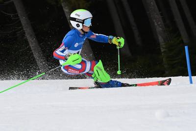 Siebe uit Leende weer Nederlands kampioen op de slalom