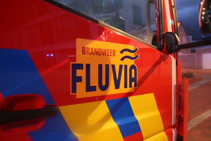 De brandweer van de zone Fluvia snelde ter plaatse.