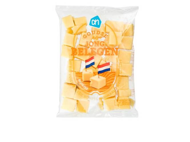 Albert Heijn waarschuwt voor salmonella in kaasblokjes