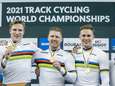 Na olympische en Europese titel ook wereldtitel voor Nederlandse teamsprinters: 'Dit was ons grote doel’
