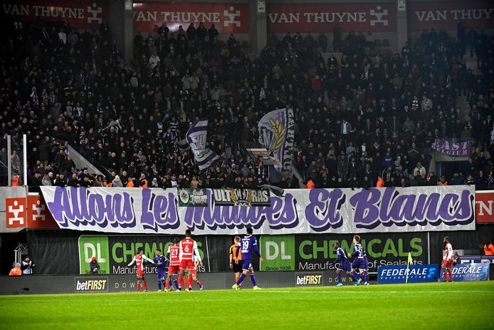 Fans van Anderlecht.