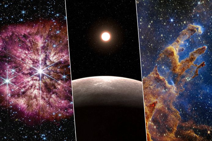 Van de vroegste sterrenstelsel ooit tot de meest gedetailleerde analyse van een planeet zijn atmosfeer buiten ons zonnestelsel, de James Webb ruimtetelescoop heeft al heel wat verwezenlijkt in zijn eerste jaar.