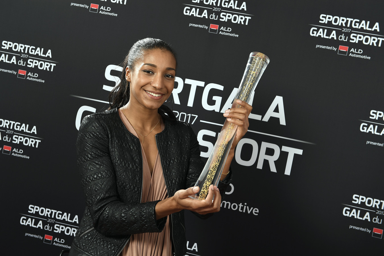 Nafi Thiam Heerst Ook Op Sportgala 23 Jarige Atlete Al Voor Derde Keer Sportvrouw Van Het Jaar Foto Hln Be