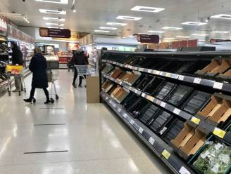 “Lege schappen in supermarkten Noord-Ierland door brexit”