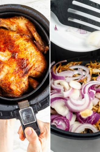 Bespaar op energie in de keuken, zo helpt de airfryer: “In amper 8 minuten is een zalmfilet gaar”