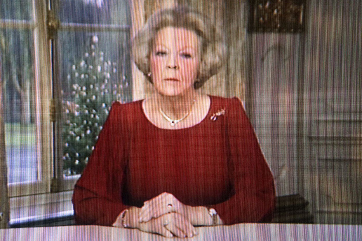 Koningin Beatrix (ANP) Beeld 