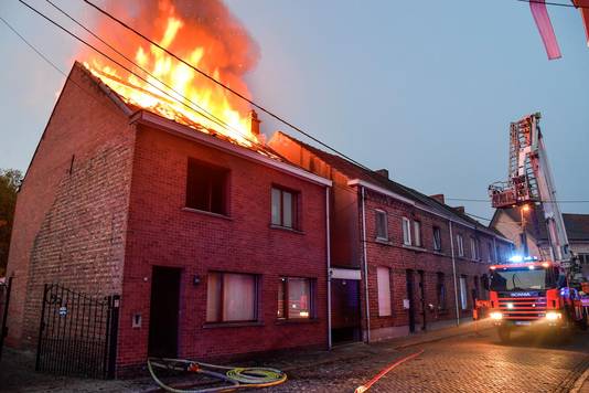 Afgelopen weekend verwoestte een brand het huis van de familie Waegeman.