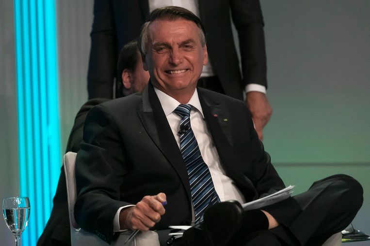 Huidig president Jair Bolsonaro. Beeld AP