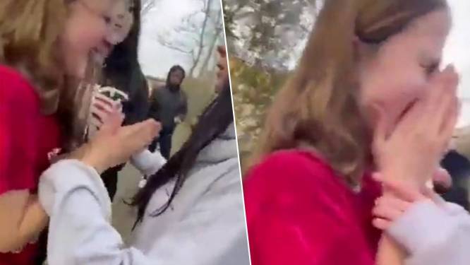 Opnieuw extreem geval van pestgedrag in Duitsland: harde beelden tonen hoe 13-jarig meisje aangevallen en vernederd wordt 