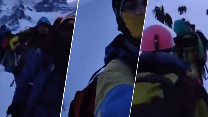 Groep bergbeklimmers nog gefilmd kort voor lawine in Himalaya: 19 doden, 10 vermisten